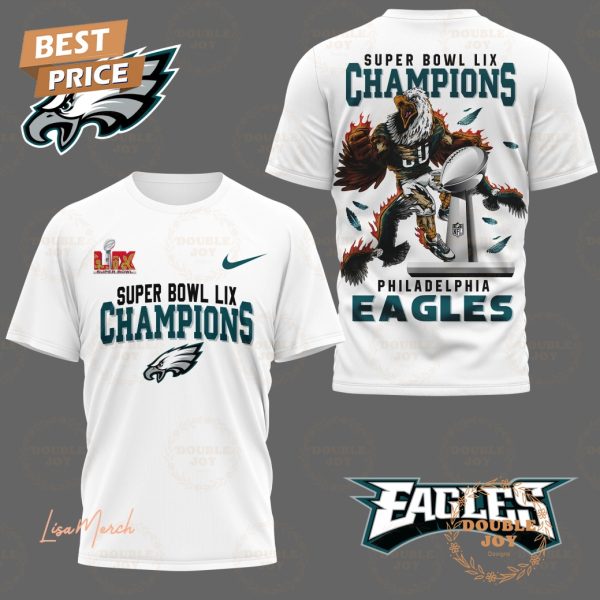 Super Bowl LIX 2025 Champions Philadelphia Eagles NFL T-Shirt, Hoodie