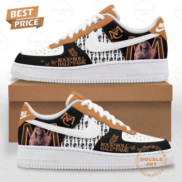 Mariah Carey Rock And Roll Hall Of Fame Induction 2025 Air Force 1 Sneakers