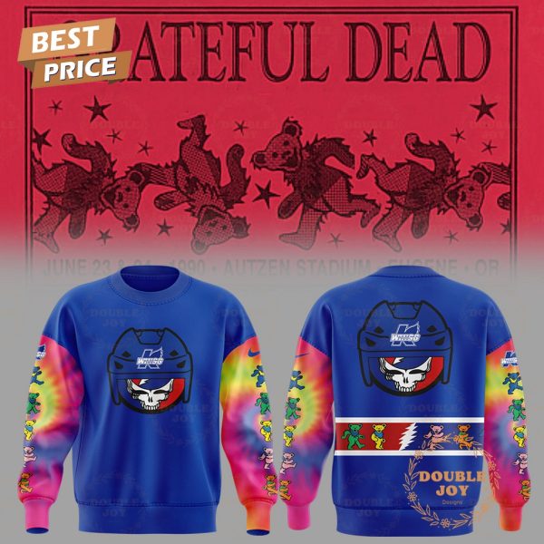 Kalamazoo Wings ECHL Grateful Dead 2025 Special Edition Hoodie