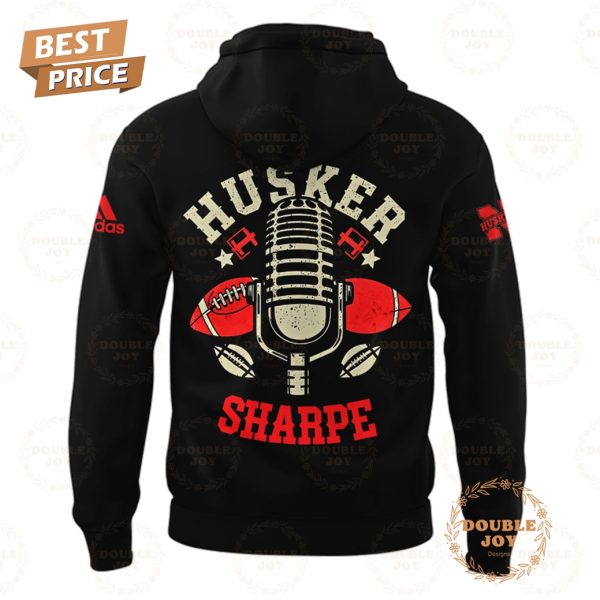 Greg Sharpe 1963-2025 “Voice of the Huskers” Limited Edition Hoodie