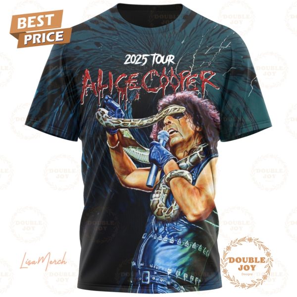 Alice Cooper “Too Close For Comfort” 2025 Limited Edition T-Shirt, Hoodie