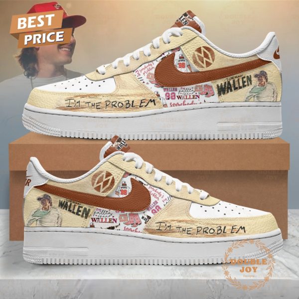 Morgan Wallen 2025 I’m The Problem Limited Edition Air Force 1 Sneakers