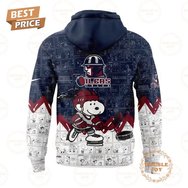 Tulsa Oilers Peanuts Night 75th Anniversary Hoodie