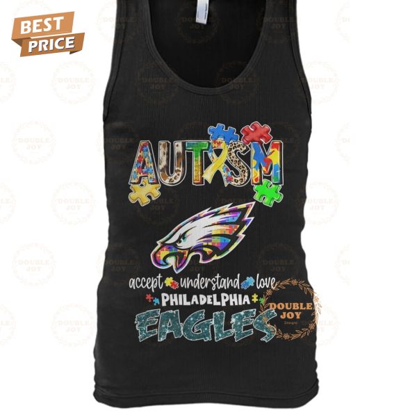 Philadelphia Eagles Autism Accept Understand Love Limited Edition T-Shirt