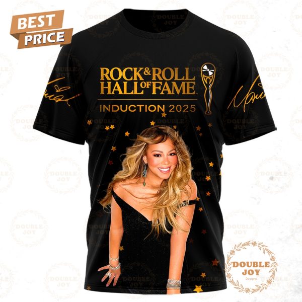 Mariah Carey Rock And Roll Hall Of Fame Induction 2025 T-Shirt, Hoodie