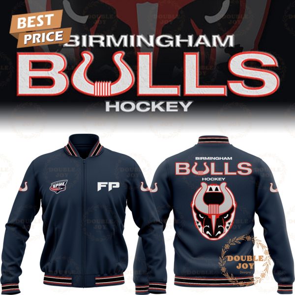 Birmingham Bulls SPHL 2025 Limited Edition Baseball Jacket – Blue