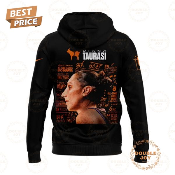 Diana Taurasi x Phoenix Mercury WNBA 2025 “Greatest Of All Time” Limited Edition Hoodie