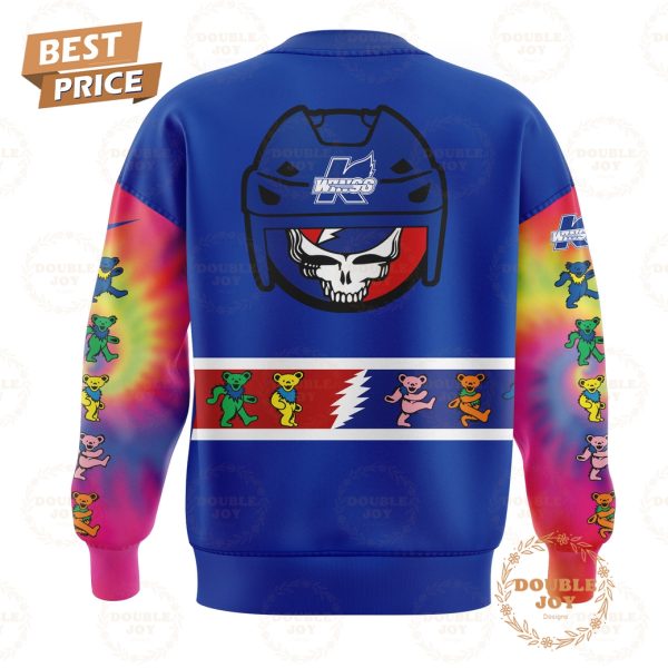 Kalamazoo Wings ECHL Grateful Dead 2025 Special Edition Hoodie