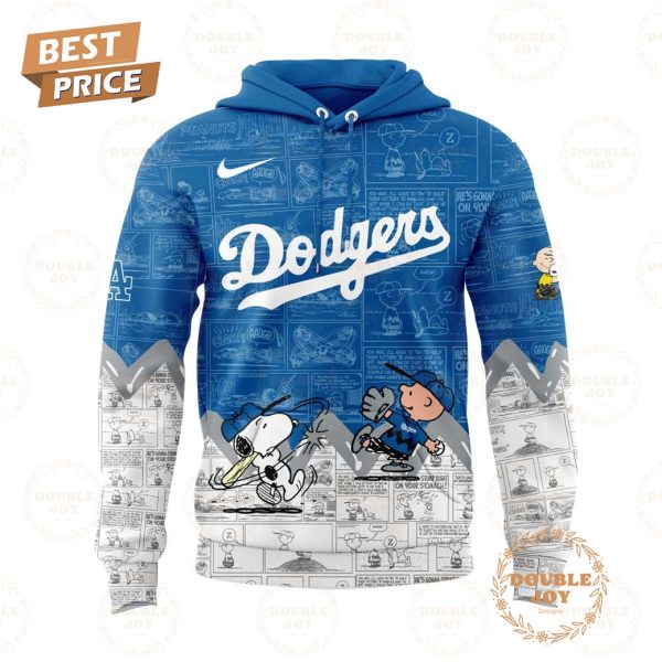 Los Angeles Dodgers Peanuts Night 75th Anniversary Hoodie