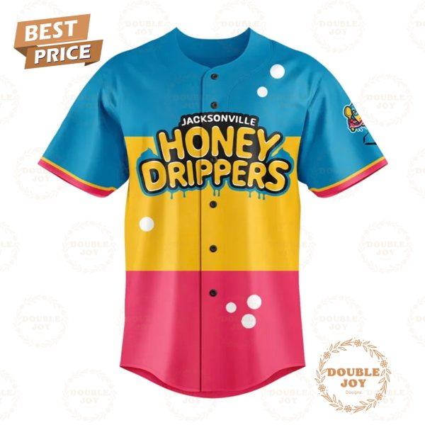 The Honeydrippers x Jacksonville Jumbo Shrimp 2025 Custom Name Limited Edition Baseball Jersey