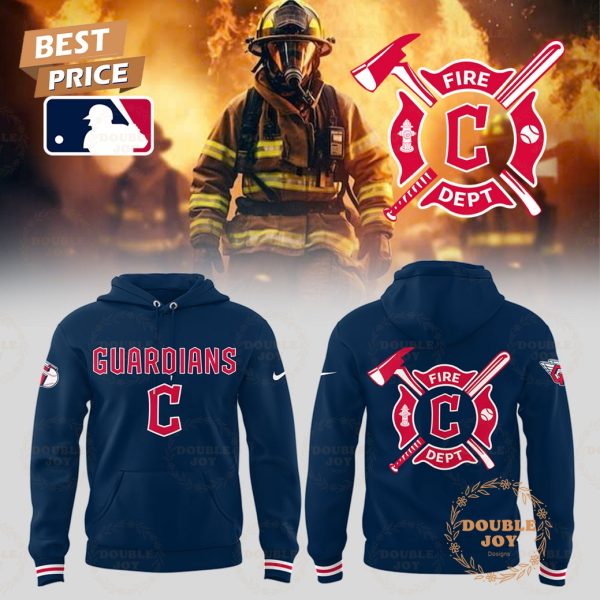 Cleveland Guardians MLB 2025 Firefighter Appreciation Night Hoodie