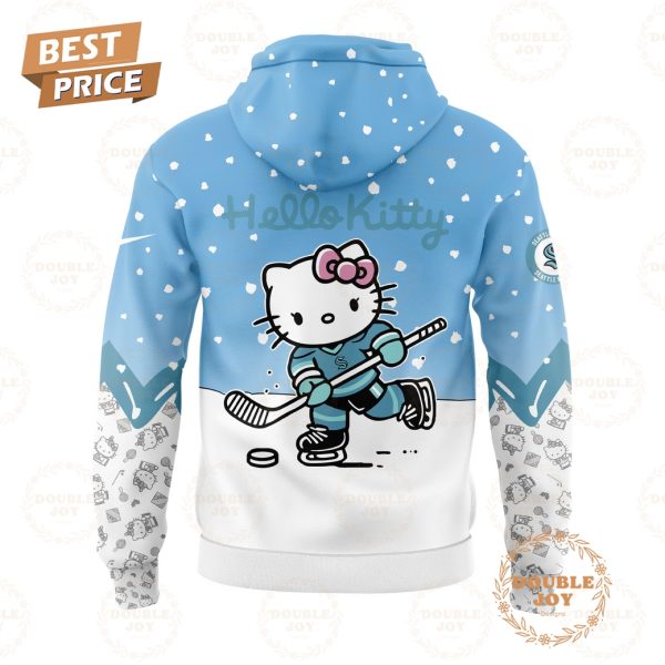 Seattle Kraken NHL x Hello Kitty 2025 Limited Edition Hoodie