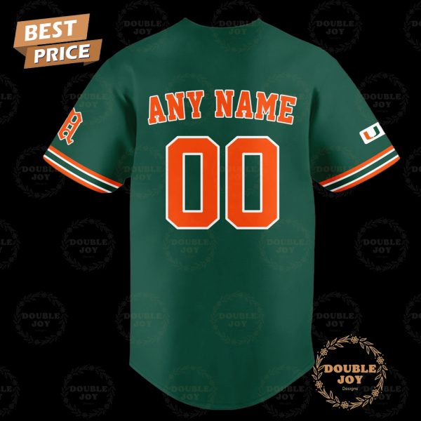 Miami Hurricanes NCAA 2025 Custom Name Limited Edition Baseball Jersey