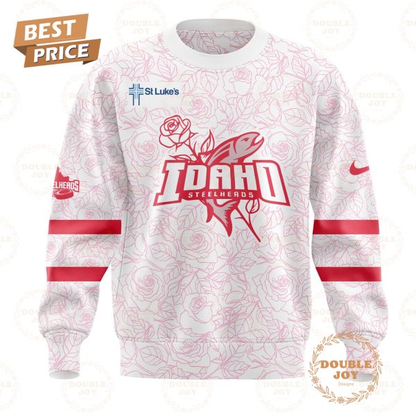 Idaho Steelheads ECHL Pink In The Rink Limited Edition 20205 Hoodie