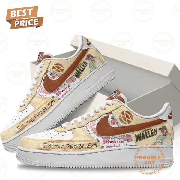 Morgan Wallen 2025 I’m The Problem Limited Edition Air Force 1 Sneakers