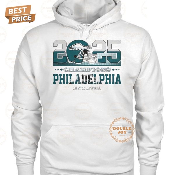 2025 Champions Philadelphia Eagles NFL EST.1933 Limited Edition T-Shirt