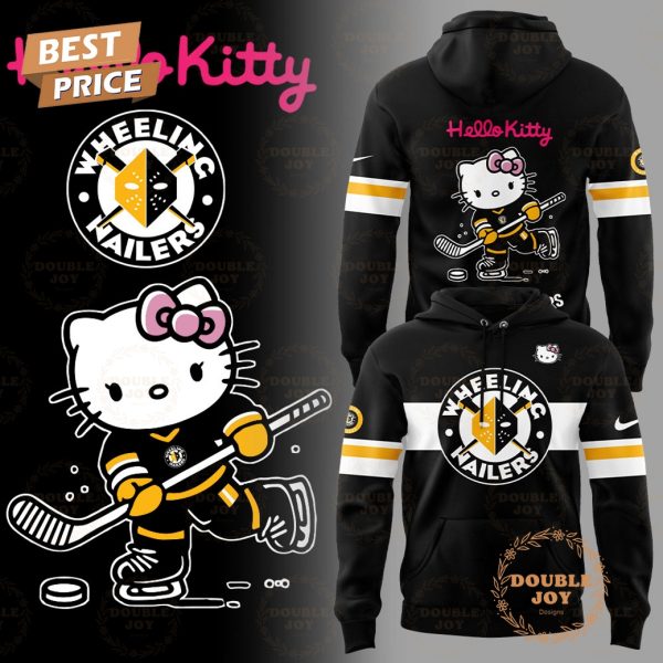 Wheeling Nailers ECHL Hello Kitty Limited Edition 2025 Hoodie