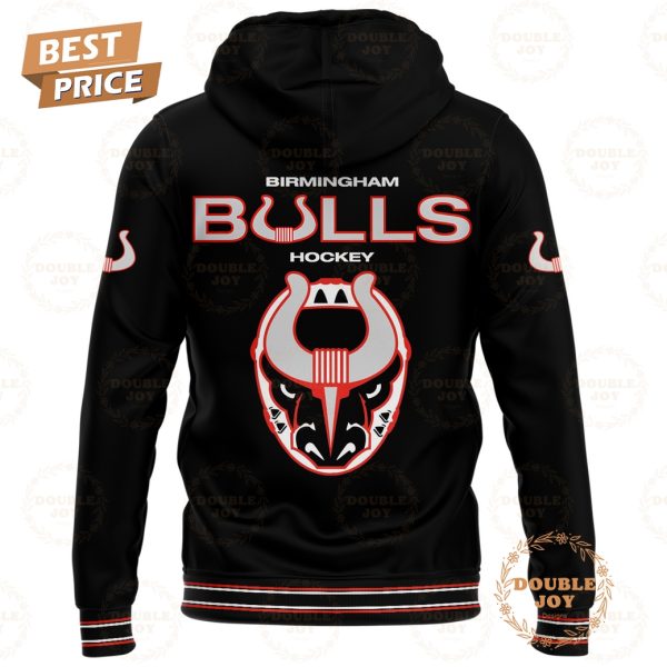 Birmingham Bulls SPHL 2025 Limited Edition Hoodie – Black