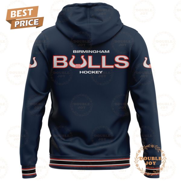 Birmingham Bulls SPHL 2025 Limited Edition Hoodie – Blue