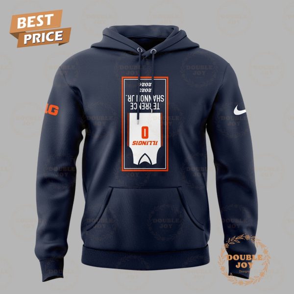 Terrence Shannon Jr. x Illinois Fighting Illini Men’s Basketball When Life Has You Upside Down, Turn It Around Hoodie