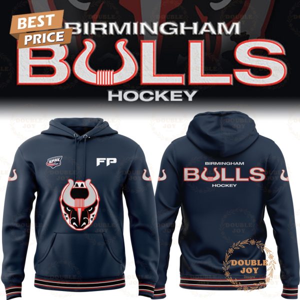 Birmingham Bulls SPHL 2025 Limited Edition Hoodie – Blue