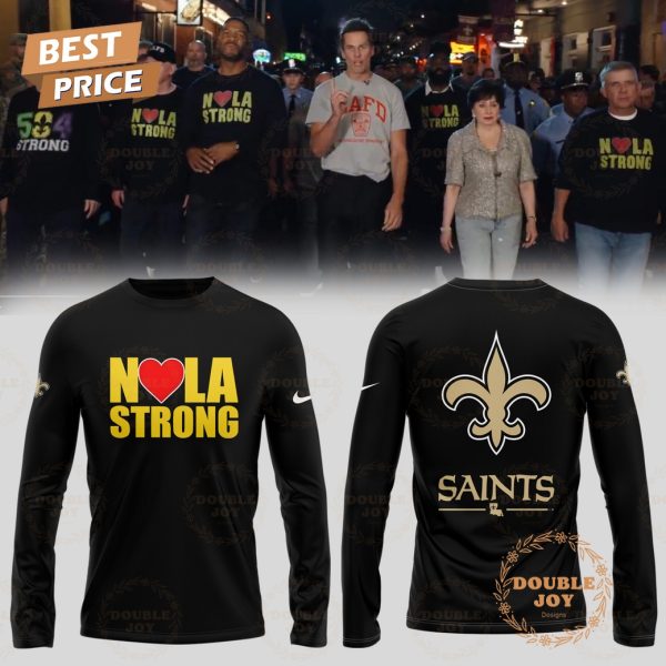 New Orleans Saints NFL LA Strong 2025 Limited Edition Hoodie