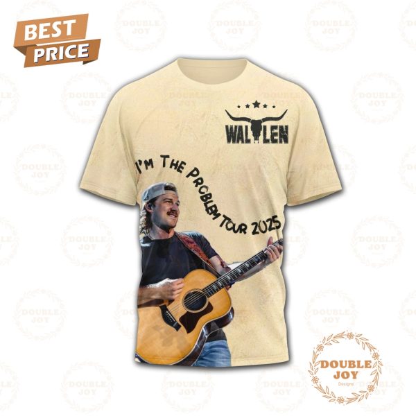 Morgan Wallen I’m The Problem Tour 2025 T-Shirt, Hoodie – Yellow