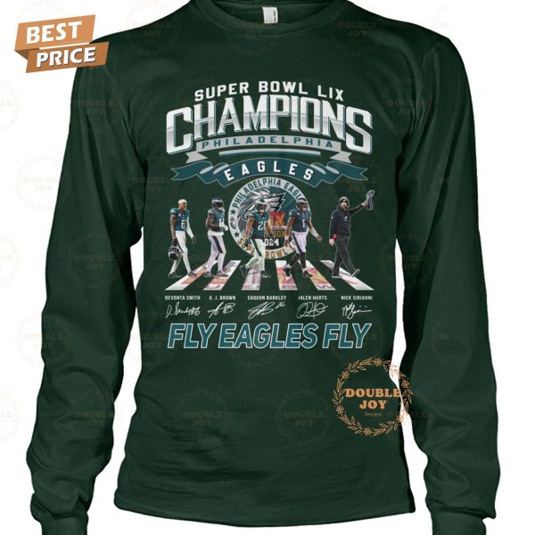 Super Bowl LIX Champions 2025 “Fly Eagles Fly” Philadelphia Eagles NFL Limited Edition T-Shirt