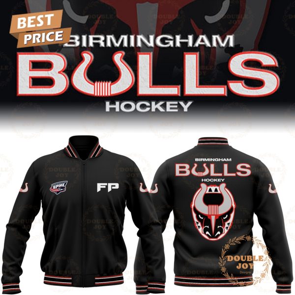 Birmingham Bulls SPHL 2025 Limited Edition Baseball Jacket – Black