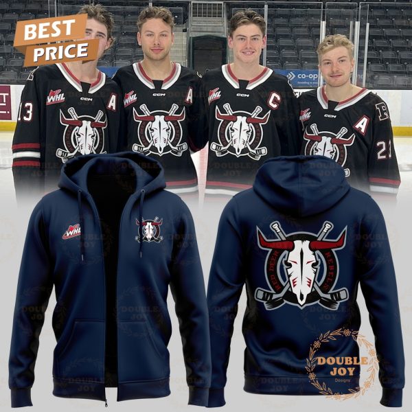 Red Deer Rebels 2025 Limited Edition Hoodie – Blue