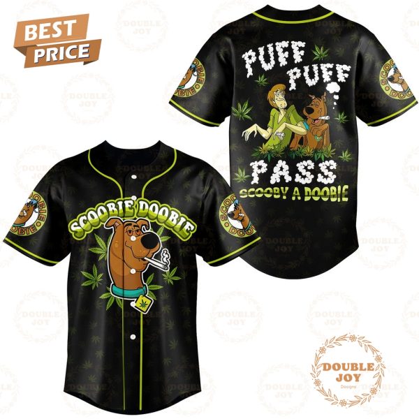 Scoobie Doobie “Puff Puff Pass Scoobie A Doobie” New Edition Baseball Jersey