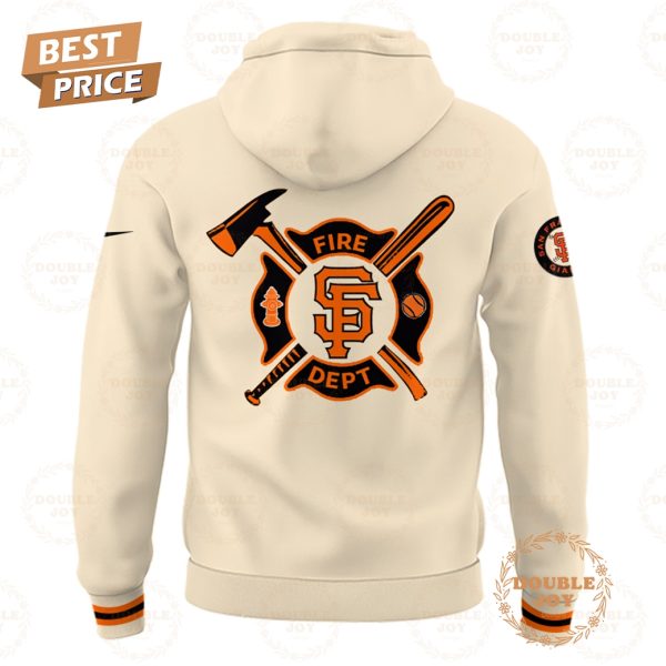 San Francisco Giants MLB 2025 Firefighter Appreciation Night Hoodie