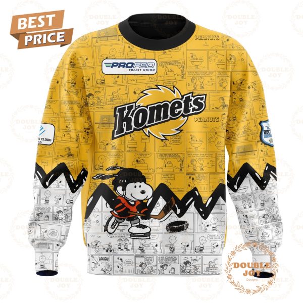 Fort Wayne Komets Peanuts Night 2025 Hoodie