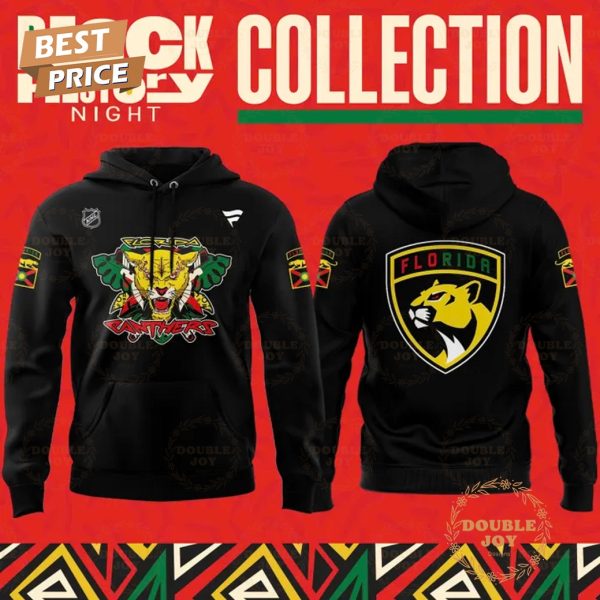 2025 Florida Panthers Black History Night Hoodie – Black