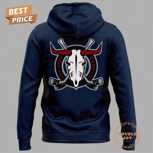 Red Deer Rebels 2025 Limited Edition Hoodie – Blue