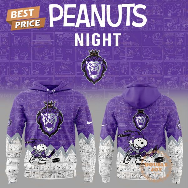 Reading Royals Peanuts Night 2025 75th Anniversary Hoodie