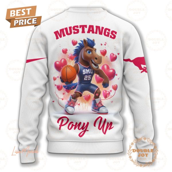 SMU Mustangs Basketball NCAA “Pony Up” 2025 T-Shirt, Hoodie