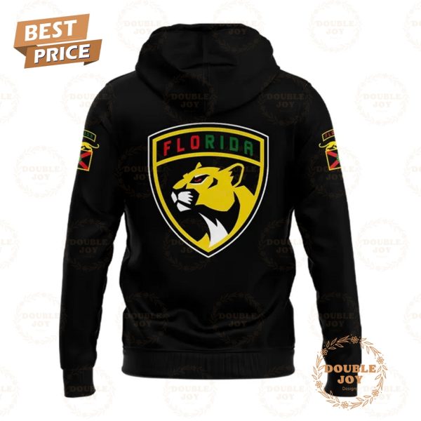 2025 Florida Panthers Black History Night Hoodie – Black