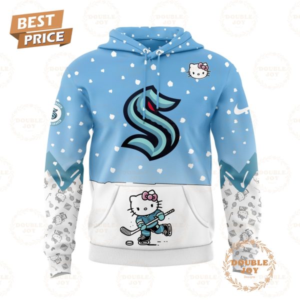 Seattle Kraken NHL x Hello Kitty 2025 New Edition Hoodie