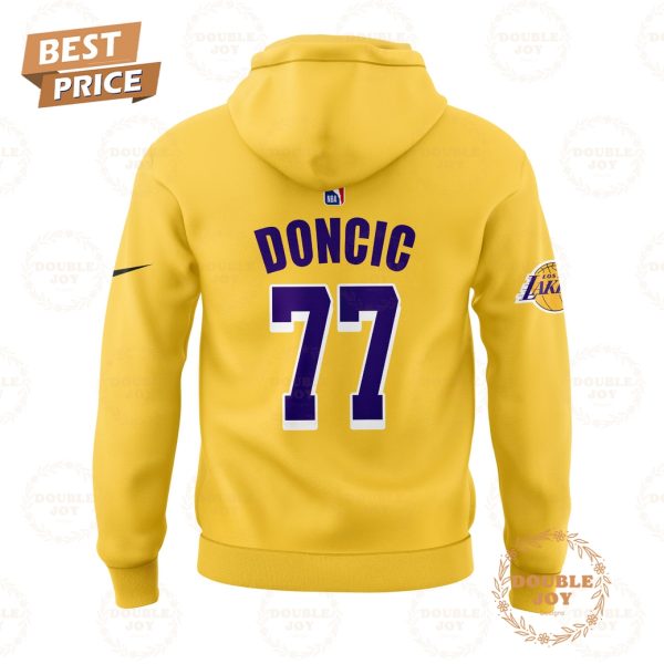 Los Angeles Lakers X Luka Doncic Built By Black History Elevated By Black Voices Limited Edition Hoodie