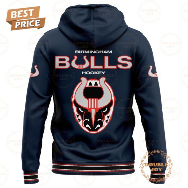 Birmingham Bulls SPHL 2025 Limited Edition Hoodie – Blue