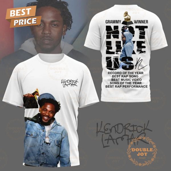 Kendrick Lamar Grammy Winner Not Like Us T-Shirt, Hoodie – White