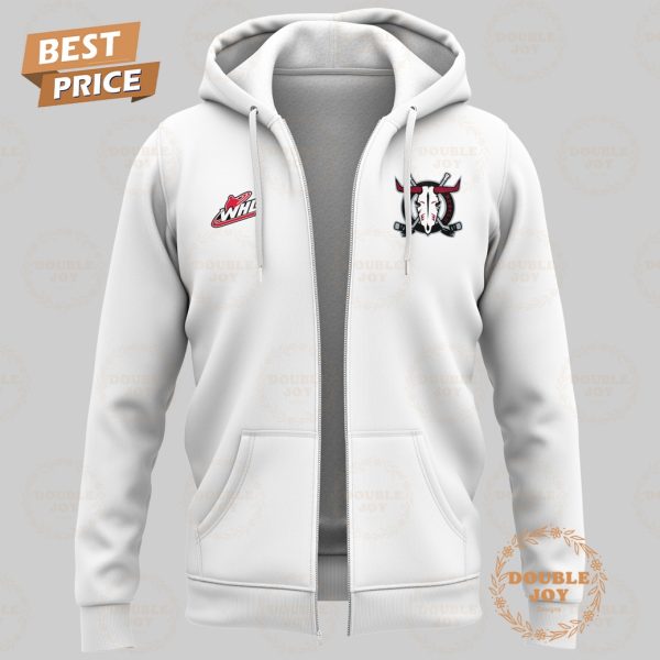 Red Deer Rebels 2025 Limited Edition Hoodie – White