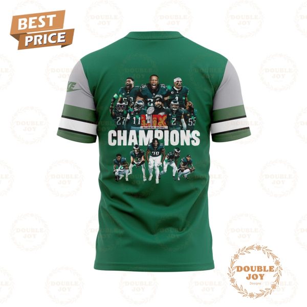 2024 Super Bowl LIX Champions Philadelphia Eagles NFL Green Limited Edition Hoodie