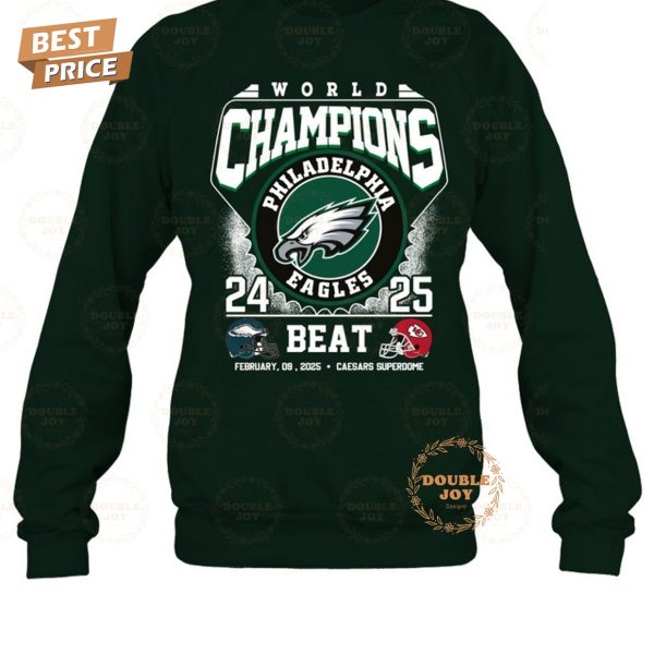 World Champions Philadelphia Eagles NFL 2024-2025 Limited Edition T-Shirt