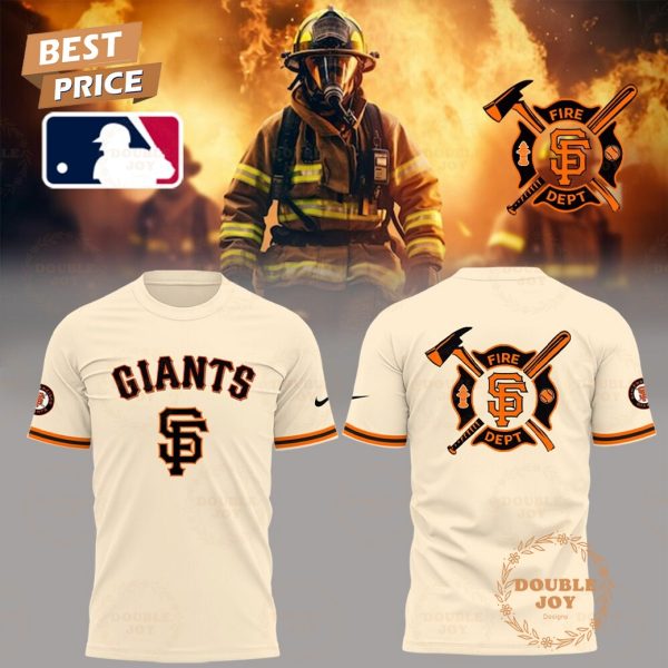 San Francisco Giants MLB 2025 Firefighter Appreciation Night Hoodie