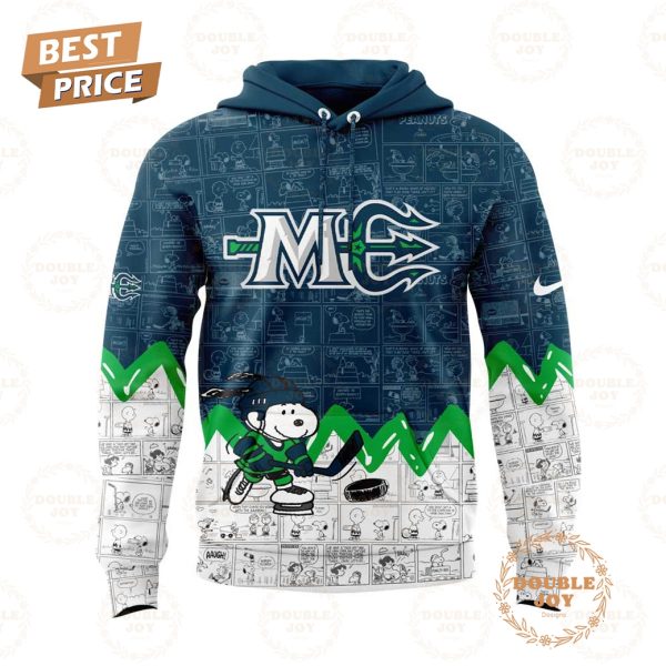 Maine Mariners Peanuts Night 2025 75th Anniversary Hoodie