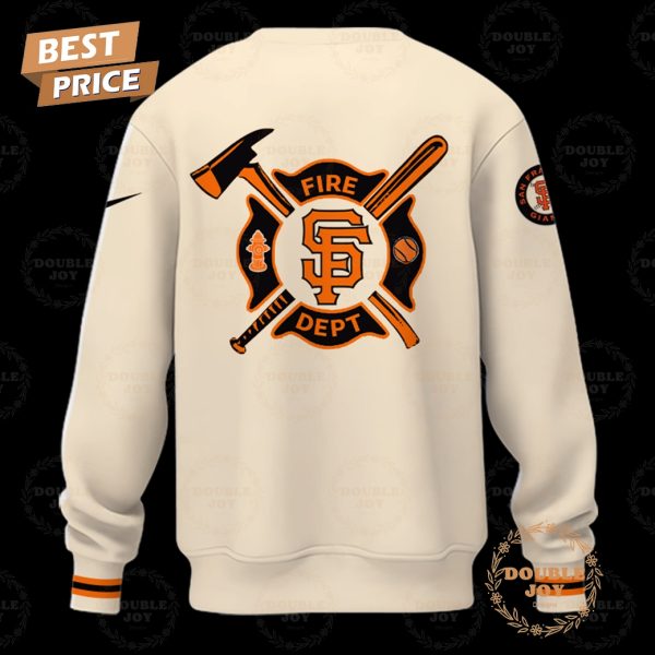 San Francisco Giants MLB 2025 Firefighter Appreciation Night Hoodie