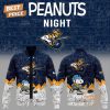 Buffalo Sabres Peanuts Night 75th Anniversary Baseball Jacket – Blue