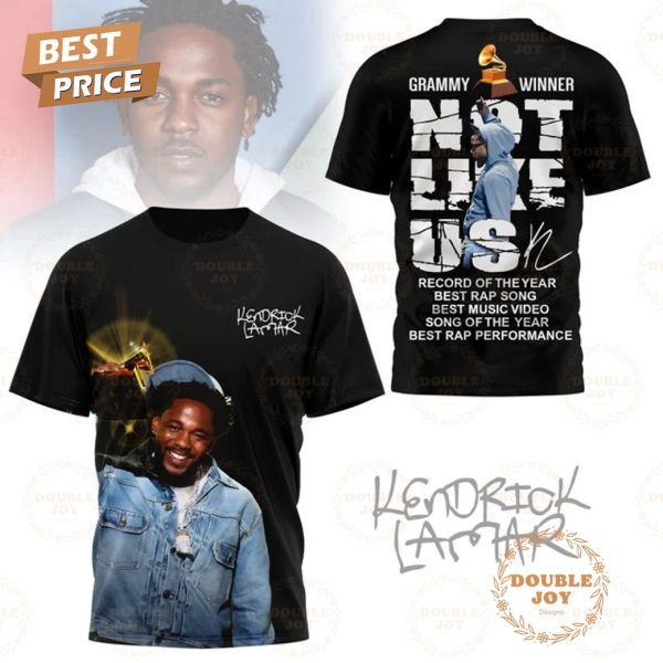 Kendrick Lamar Grammy Winner Not Like Us T-Shirt, Hoodie – Black